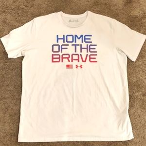 2XL white Under Armour t-shirt